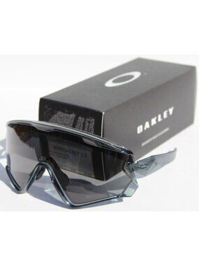 OAKLEY Windjacket 2.0 Sunglasses Crystal Black/Prizm Grey NEW OO9418 SAMUEL ROSS